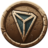 tronrelic logo. An ancient tron blockchain coin